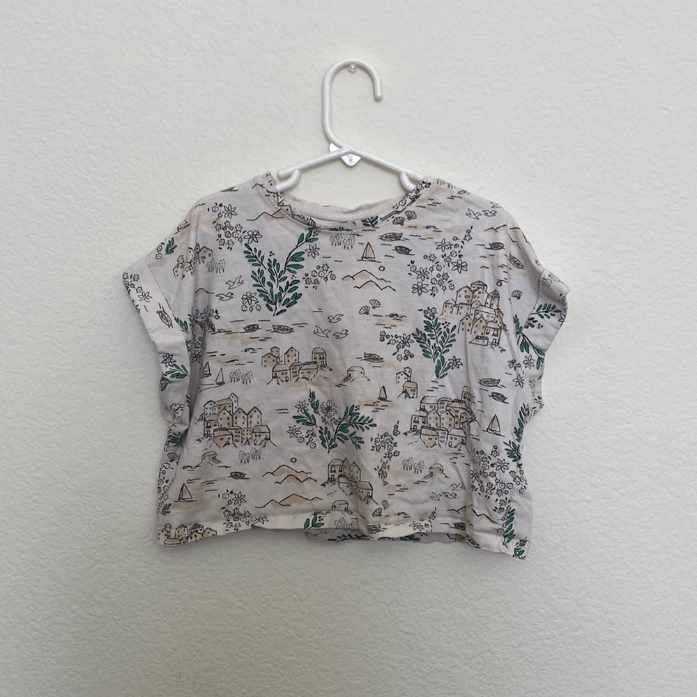 Kids size 7 Zara crop top